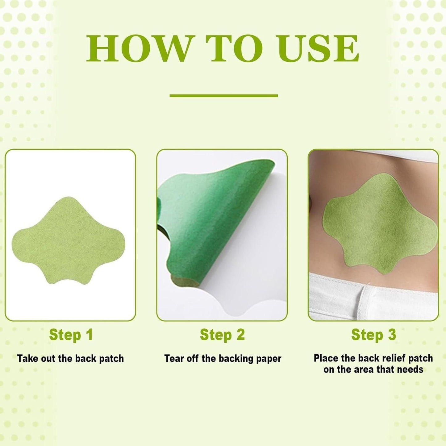 OrthoVeda™ Herbal Knee Pain Relief Patch